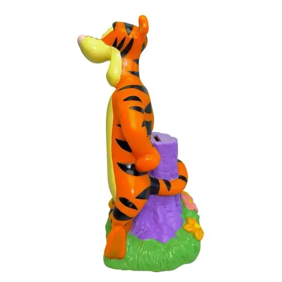 Vintage Winnie The Pooh & Tigger The Tiger PVC Set Of 2 Peggy Banks Room Décor - Picture 12 of 16
